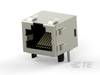 TE Connectivity TE AMP MODULAR JACKS - INVERTED AND LEDS MODULAR JACKS - INVERTED AND LEDS 1-406541-9 1 St.