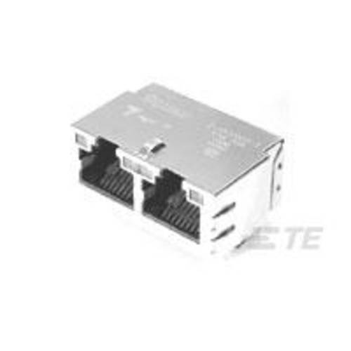 Thumbnail - TE Connectivity TE AMP Mag45 Connectors with Magnetics Mag45 Connectors with Magnetics 5-6610119-1 1 St.