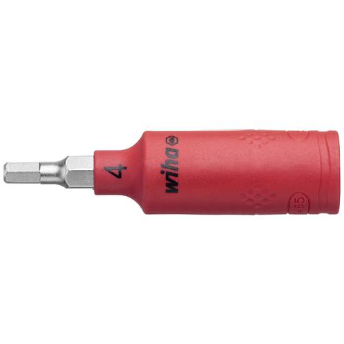 Wiha 43110 Innen-Sechskant Steckschlüsseleinsatz 4 mm 1 Stück 1/4 (6.3 mm)