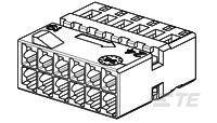 TE CONNECTIVITY MQS - ConnectorsMQS - Connectors 2-968318-1 AMP