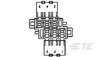 TE CONNECTIVITY Timer - ConnectorsTimer - Connectors 365059-1 AMP