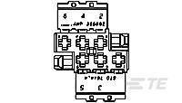 TE CONNECTIVITY Timer - ConnectorsTimer - Connectors 365060-3 AMP