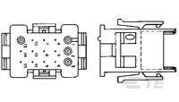 TE CONNECTIVITY MR ConnectorsMR Connectors 1-640509-0 AMP