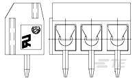 TE CONNECTIVITY Eurostyle Terminal BlocksEurostyle Terminal Blocks 1776244-6 AMP