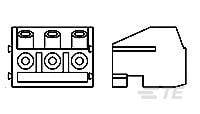 TE CONNECTIVITY Eurostyle Terminal BlocksEurostyle Terminal Blocks 1776263-3 AMP