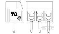 TE CONNECTIVITY Eurostyle Terminal BlocksEurostyle Terminal Blocks 1776275-4 AMP