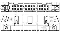 TE CONNECTIVITY AMP-LATCH Universal HeadersAMP-LATCH Universal Headers 102142-9 AMP