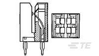 TE CONNECTIVITY ACTION PIN Edge ConnectorsACTION PIN Edge Connectors 175145-2 AMP