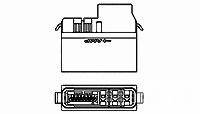 TE CONNECTIVITY Lower Power Drawer - AMPLower Power Drawer - AMP 2-292189-3 AMP