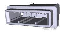 TE CONNECTIVITY Stiftgehäuse-Kabel DYNAMIC 3000 Series Polzahl Gesamt 5 TE Connectivity 1-177648-5 R