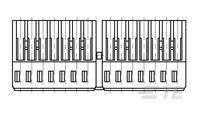 TE CONNECTIVITY Tandem SpringTandem Spring 928037-2 AMP