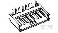 TE CONNECTIVITY Stiftleiste (Standard) AMPMODU MOD II Polzahl Gesamt 6 280379-1 Rastermaß: 2.54 mm