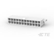 TE CONNECTIVITY Stiftleiste (Standard) VAL-U-LOK Polzahl Gesamt 24 2-1586039-4 Rastermaß: 4.20 mm