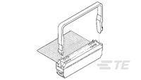 TE CONNECTIVITY AMP-LATCH Novo Receptacle ConnectorsAMP-LATCH Novo Receptacle Connectors 1-7466