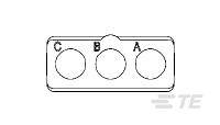 TE CONNECTIVITY ARINC ProductsARINC Products 1738085-1 AMP