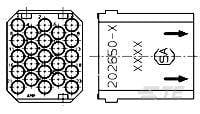 TE CONNECTIVITY G Series ProductsG Series Products 202650-4 AMP