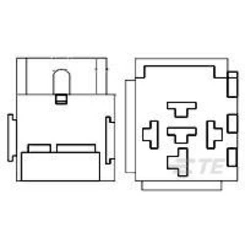 TE Connectivity VCF4-1002 Package 1 St.