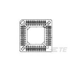 Image of TE Connectivity Low Profile Plastic Chip CarriersLow Profile Plastic Chip Carriers 822516-2 AMP