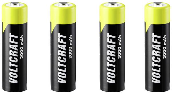VOLTCRAFT Endurance Mignon (AA)-Akku NiMH 2000 mAh 1.2 V 4 St.
