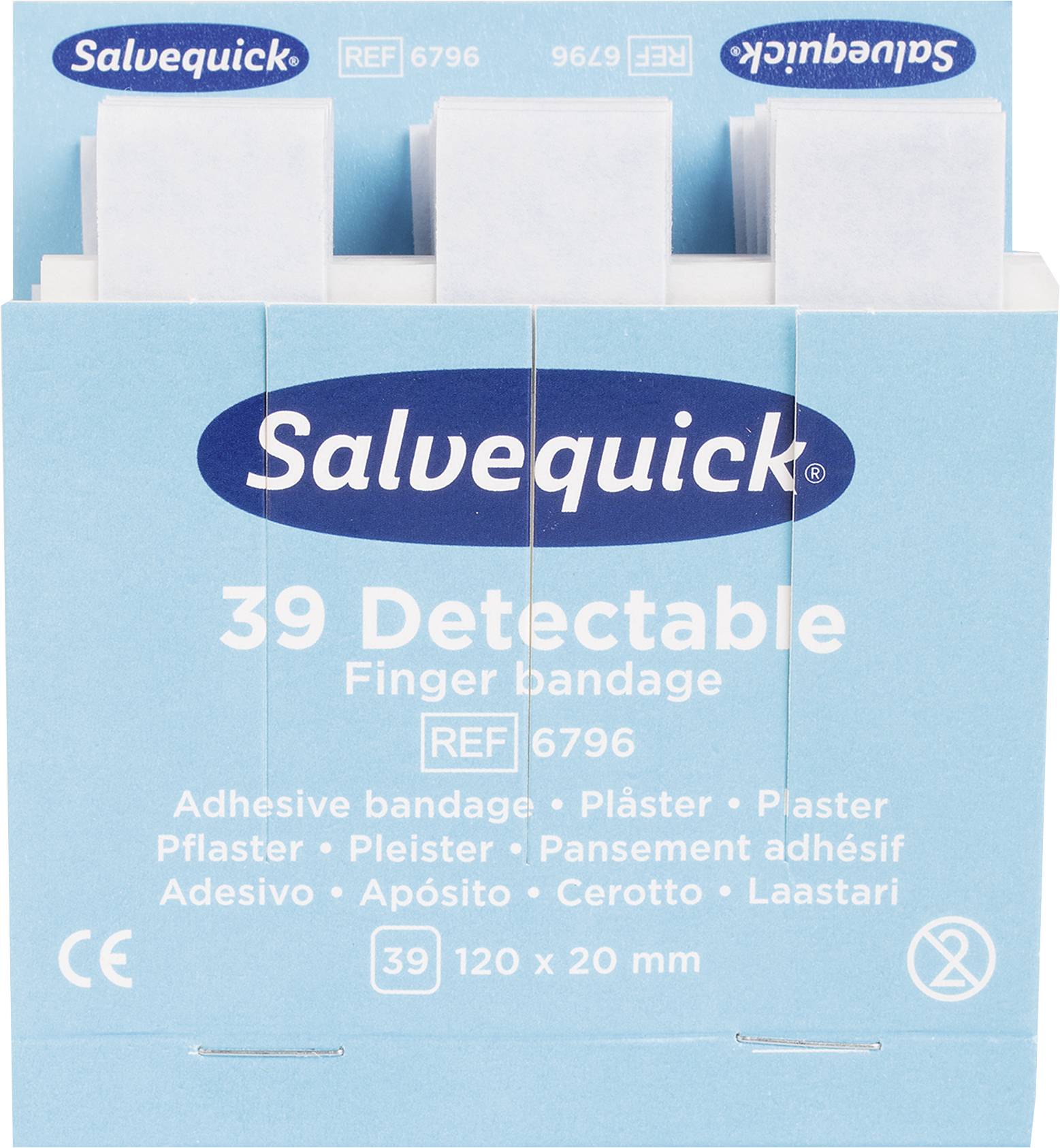 Salvequick 1009796 Pflaster-Nachfüllset