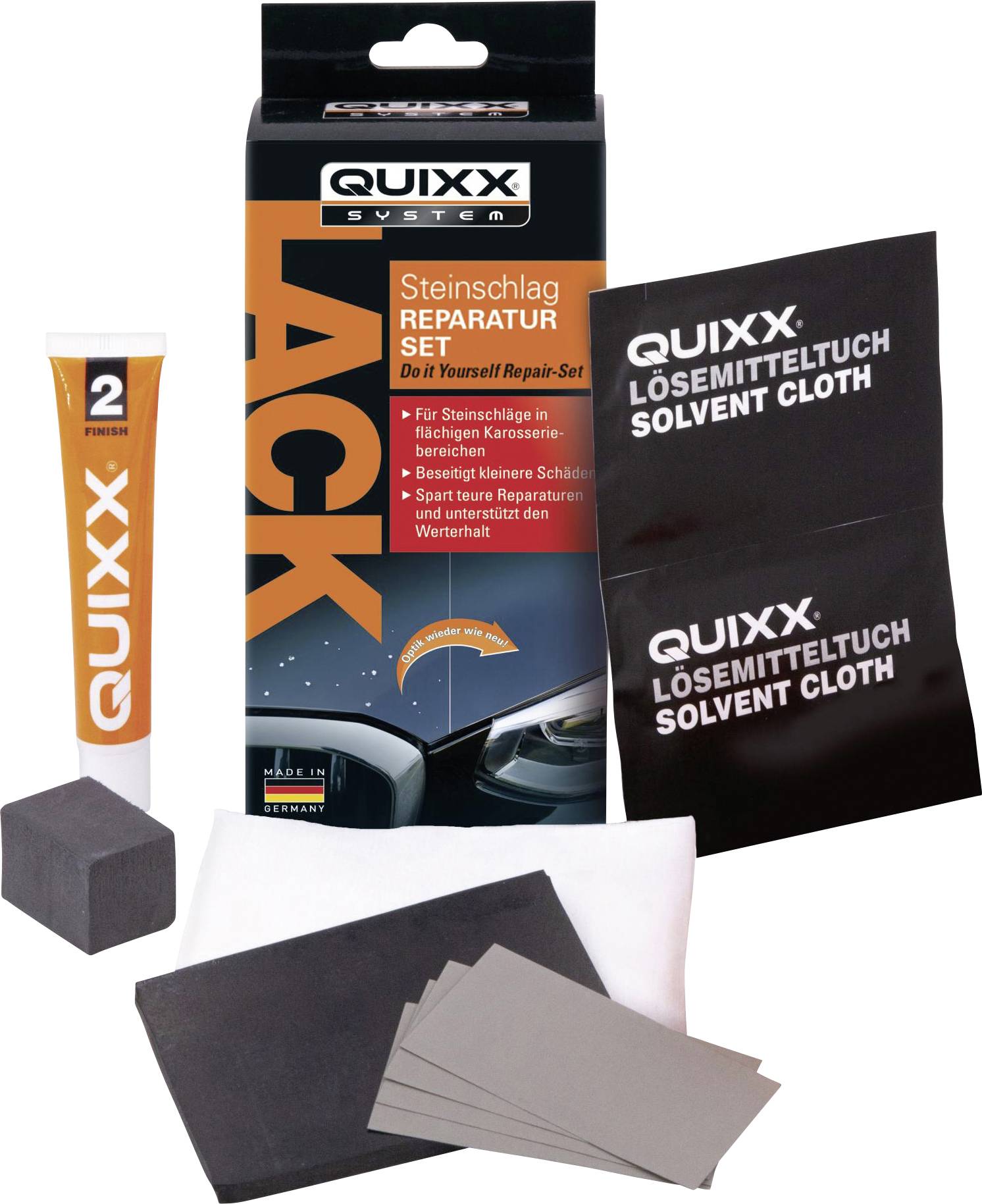 Reperatur von Leder mit dem Quixx Leder & Vinyl Reparatur Set