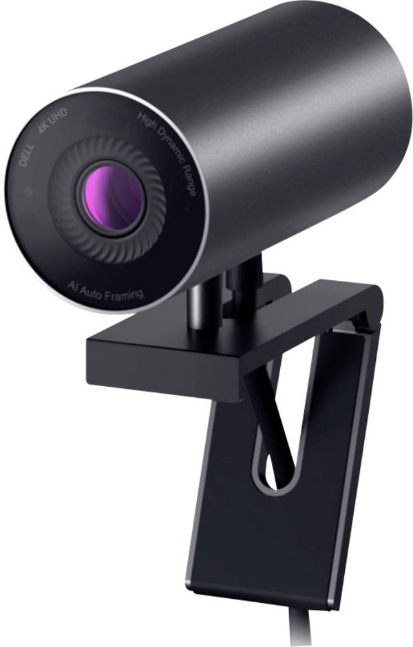 Dell WB7022-DEMEA Full HD-Webcam 3840 x 2160 Pixel Klemm-Halterung