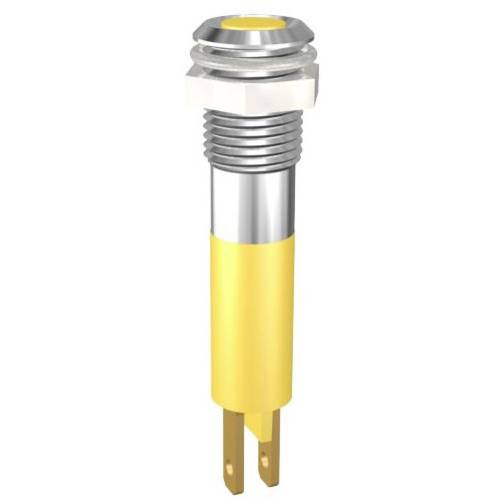 Signal Construct SMCP08121 LED-Signalleuchte Gelb 7 V/DC Tray