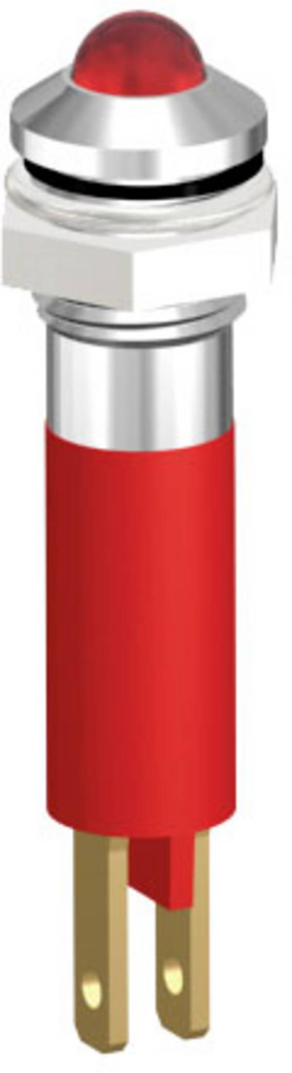 Signal Construct SWQU08724A LED-Signalleuchte Grün    24 V DC/AC      Tray