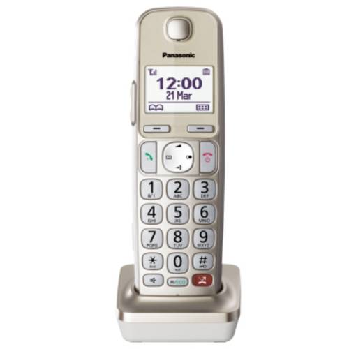 Thumbnail - Panasonic KX-TGEA25EXN DECT Mobilteil Champagner, Gold
