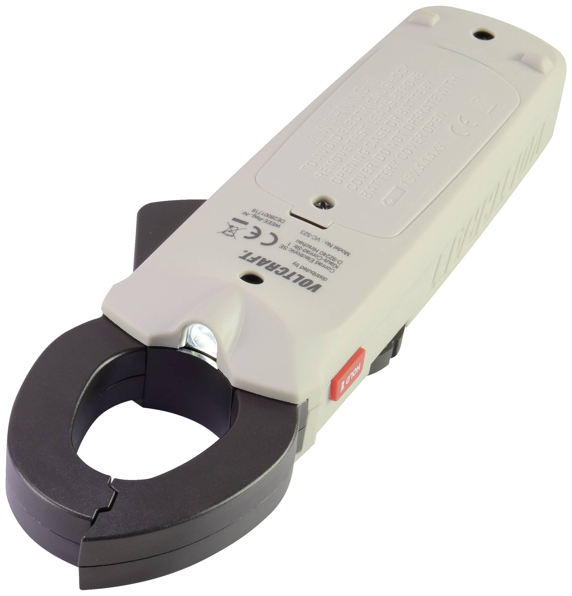 VOLTCRAFT VC523 SE plus DMA Stromzange digital CAT III 600 V-3