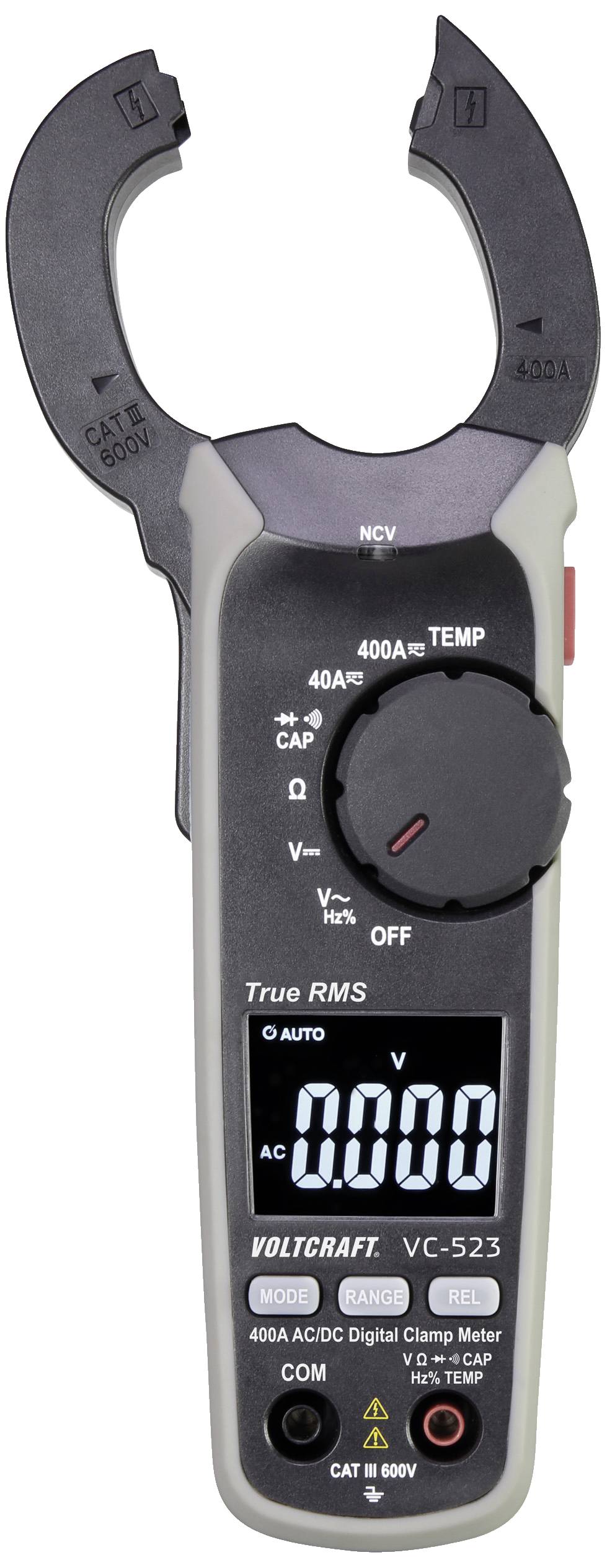 VOLTCRAFT VC523 SE plus DMA Stromzange digital CAT III 600 V-4