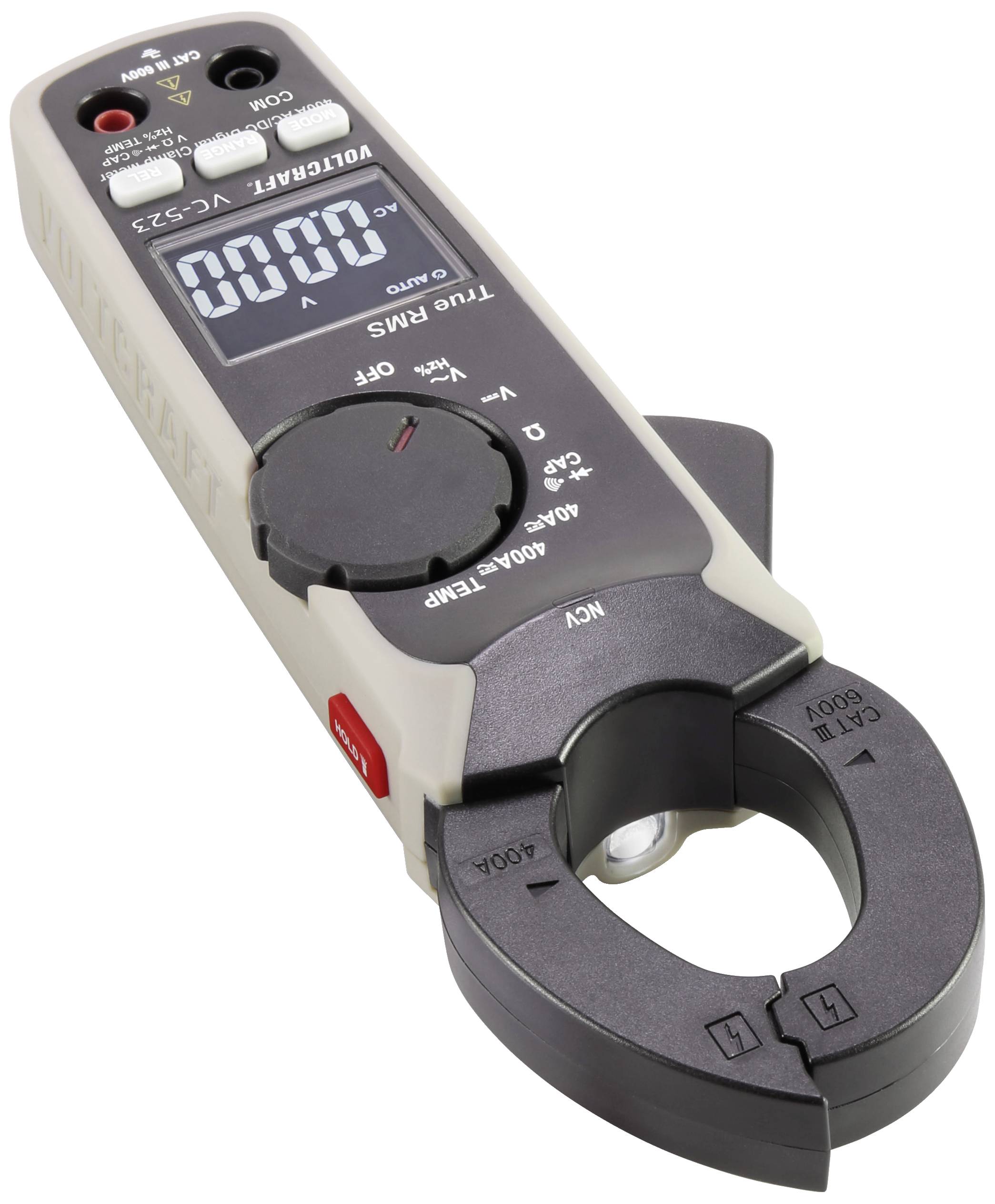 VOLTCRAFT VC523 SE plus DMA Stromzange digital CAT III 600 V-5
