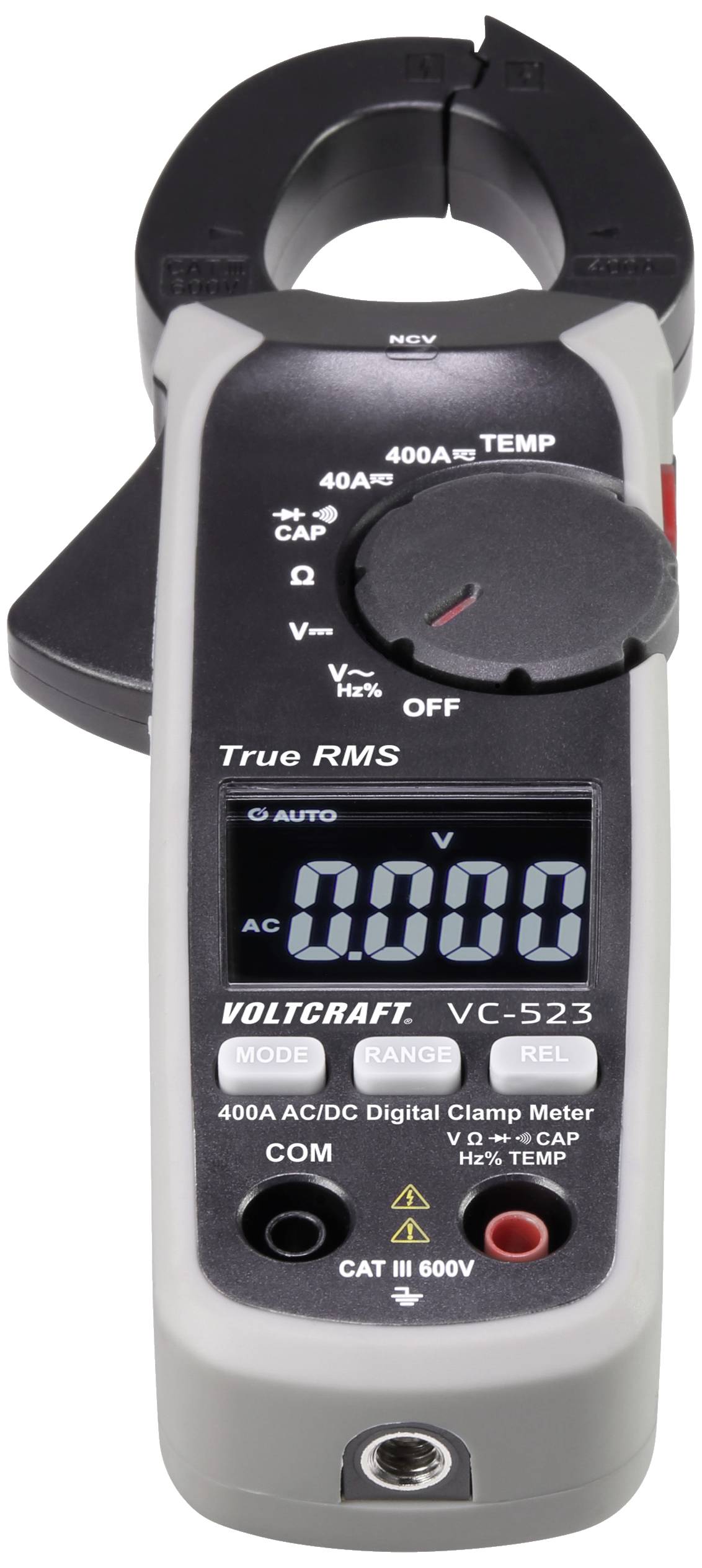 VOLTCRAFT VC523 SE plus DMA Stromzange digital CAT III 600 V-7