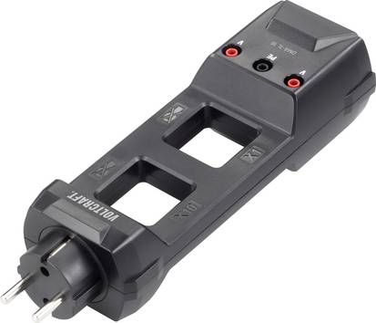 VOLTCRAFT DMA-1L 16 Adapterstecker   -   Dunkelgrau