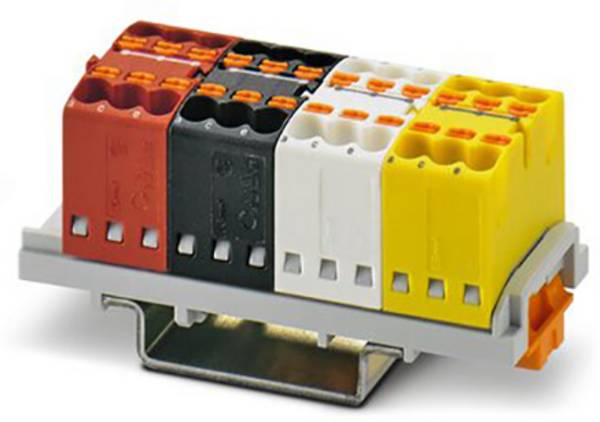 Phoenix Contact PTFIX 1,5-KNX-NS35 1187192 Verteilerblock Polzahl: 24 0.14 mm² 1.5 mm² Mehrfarbig 1 Set