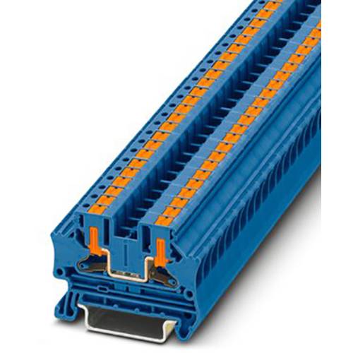 Phoenix Contact 1088729 Durchgangsreihenklemme 6.2 mm Push-In-Klemme Blau 50 St.