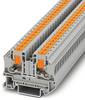 Phoenix Contact 1116734 Durchgangsreihenklemme 8.2 mm Push-In-Klemme Grau 50 St.