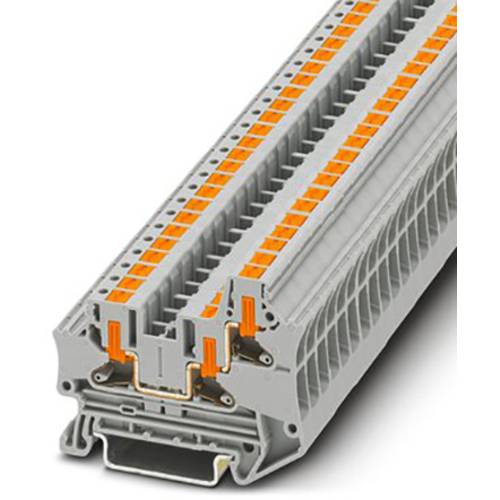 Phoenix Contact 1088731 Durchgangsreihenklemme 6.2 mm Push-In-Klemme Grau 50 St.