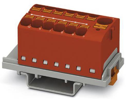 PHOENIX CONTACT PTFIX 10/12X4-NS35 RD 3273618 Verteilerblock Polzahl (num): 13 0.2 mm² 6 mm² Ro