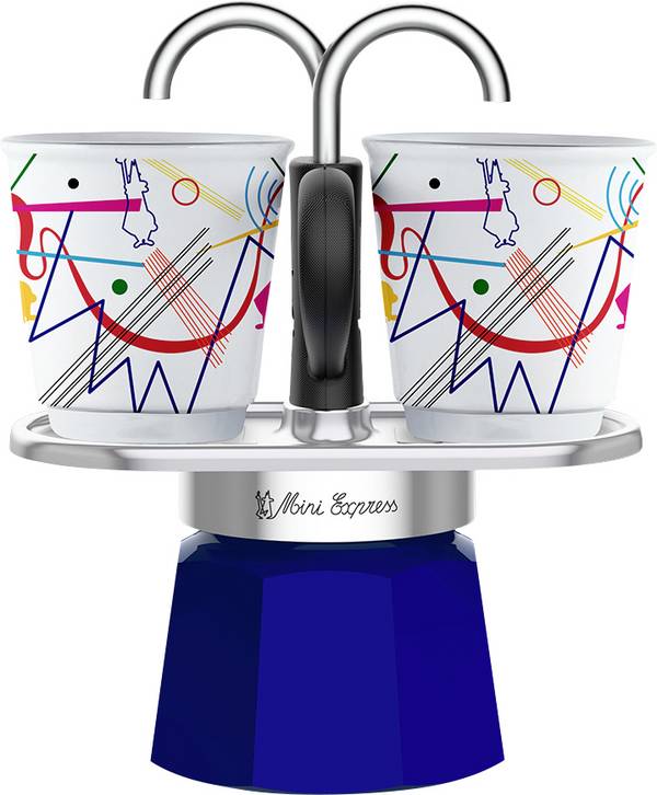 Bialetti Bialetti MINI EXPRESS Set Kandinsky Espressokocher