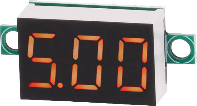 JOY-IT Messgerät Voltmeter mit 3-Ziffer LED-Diplay, 3 bis 30 Volt, 0,36 \" Zoll ( 0,914cm)