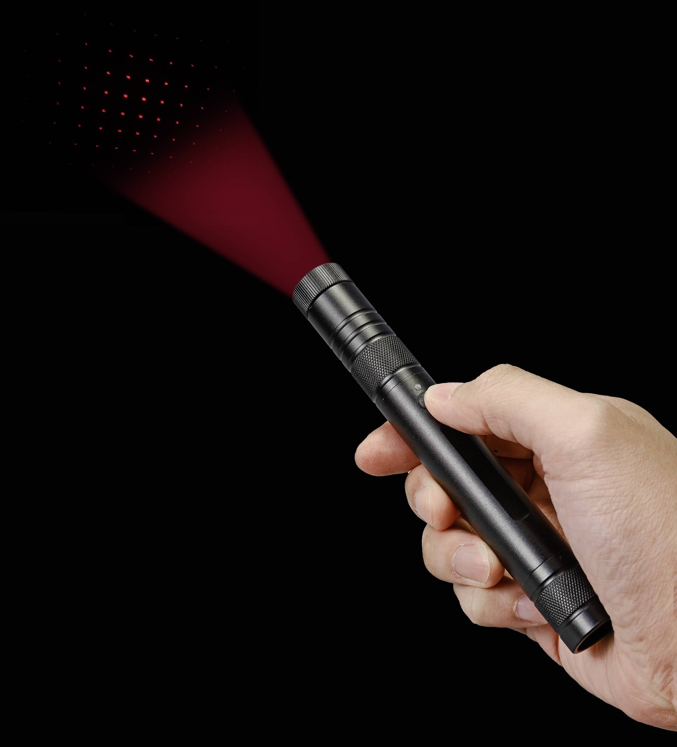 ein roter Laserpointer
