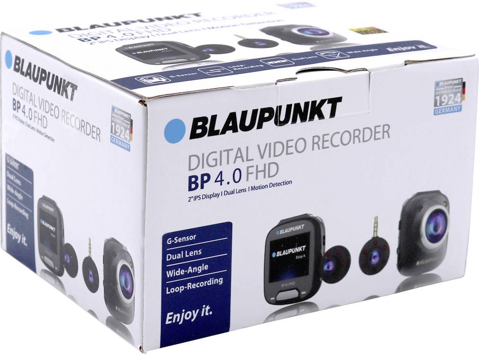 Blaupunkt BP 4.0 Dashcam Blickwinkel horizontal max. 140° Akku Mikrofon Innenraumkamera-6