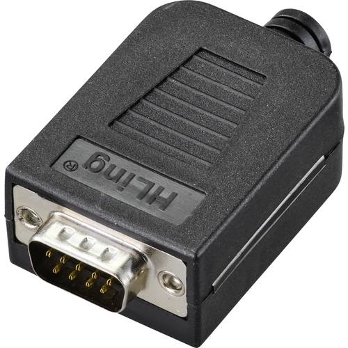 TRU COMPONENTS TC-9744128 D-SUB Steckverbinder Polzahl: 9 Draht 1 St.