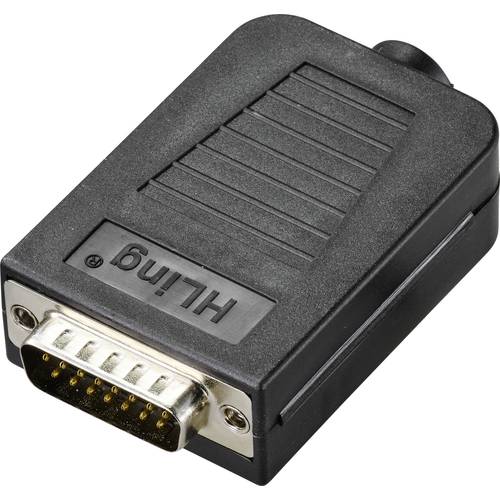 TRU COMPONENTS TC-9744136 D-SUB Steckverbinder Polzahl: 15 Draht 1 St.