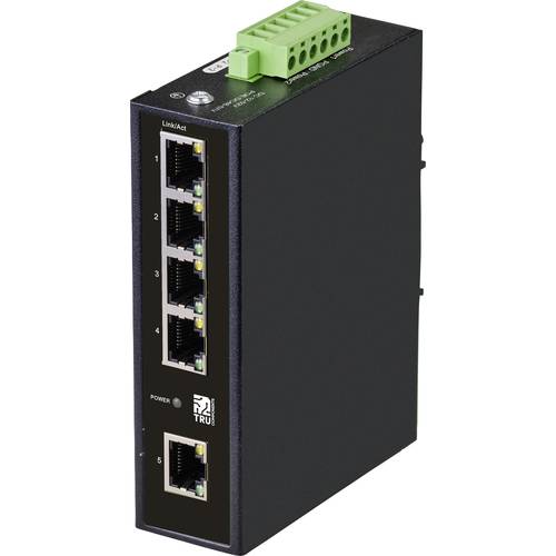 Thumbnail - TRU COMPONENTS Industrial Ethernet Switch 1+4 Port 10 / 100 MBit/s