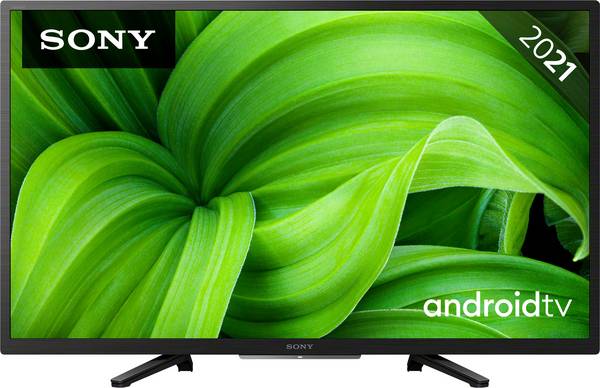Sony KD32W800/1 LED-TV 80 cm 32 Zoll EEK F (A - G) DVB-T2, DVB-C, DVB-S, HD ready, Smart TV, WLAN, PVR ready, CI+ Schwarz