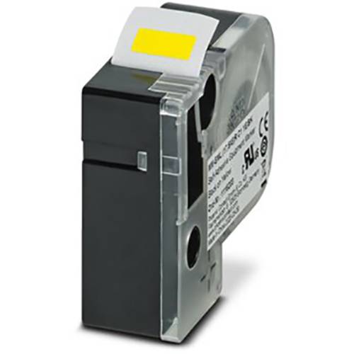 Phoenix Contact 1116203 MM-EML (17,5X8)R C1 YE/BK Etiketten für Thermotransferdrucker Montage-Art: aufkleben Beschriftun...