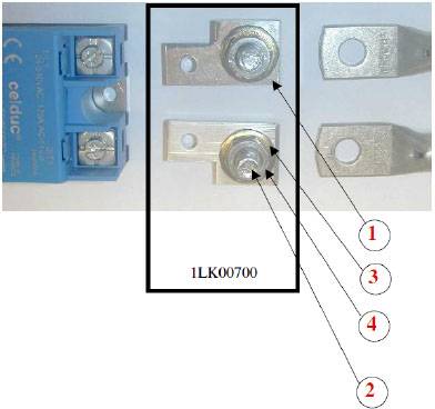 CELDUC ® relais Adapter 1LK00700 10 St.