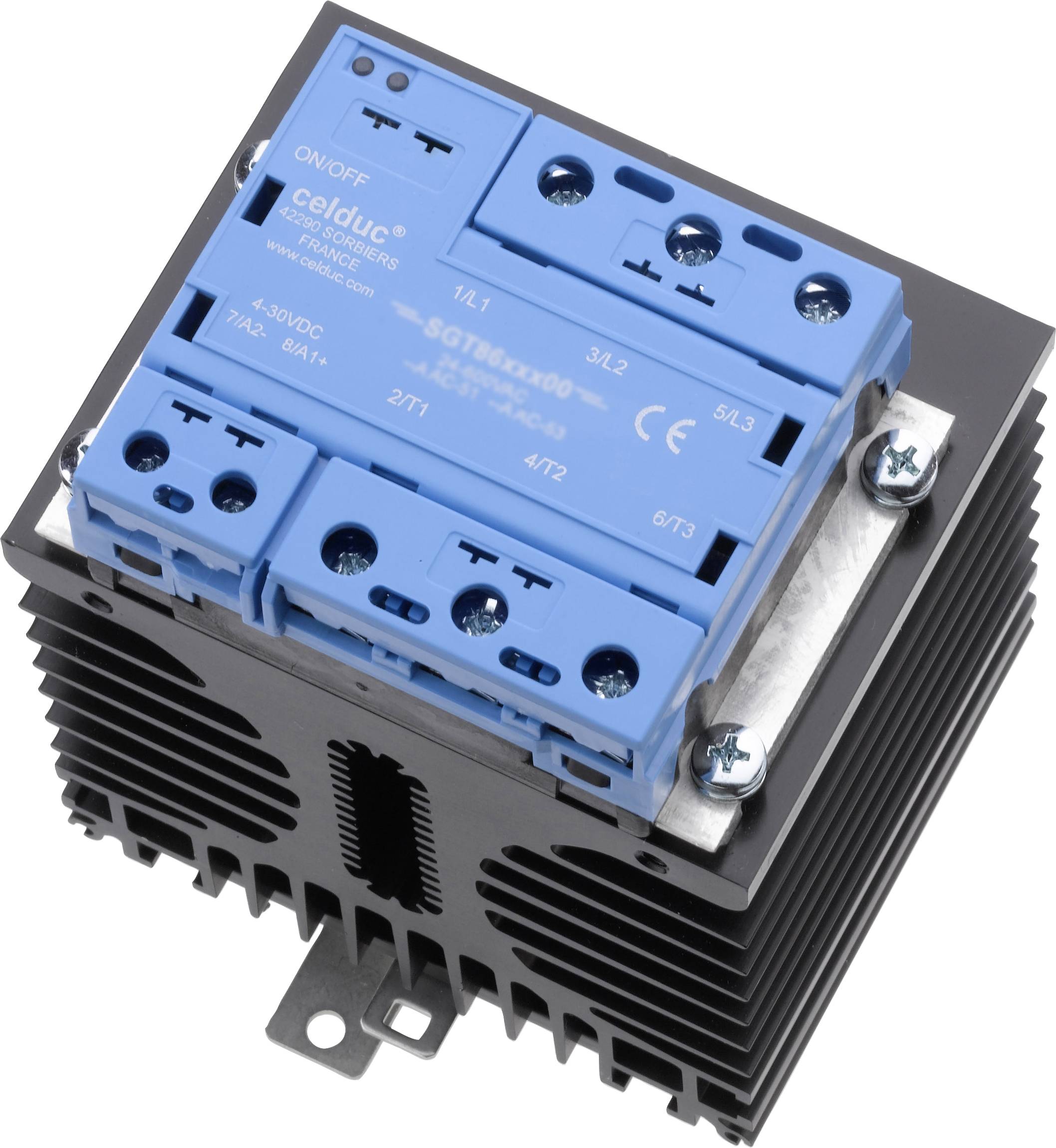 Celduc Halbleiterrelais SGT9654302 Schaltspannung (max.): 600 V/AC 